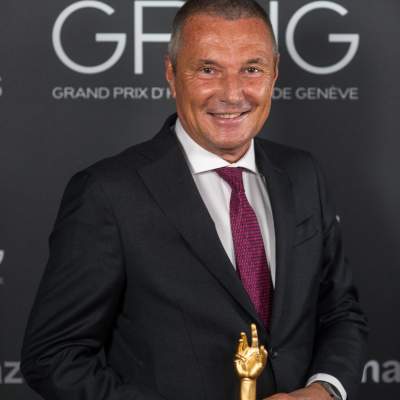 Jean-Christophe Babin, CEO of Bulgari, winner of the “Aiguille d’Or” Grand Prix 2021
