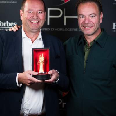  Bart and Tim Grönefeld, Co-founders of Grönefeld, winner of the Chronograph Watch Prize 2022