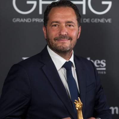 Julien Tornare, CEO of Zenith, winner of the Chronograph Watch Prize 2021