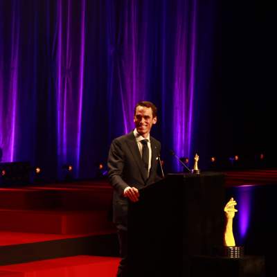Edouard Meylan, CEO de H. Moser & Cie, lauréat du Prix de la Montre Chronographe 2020