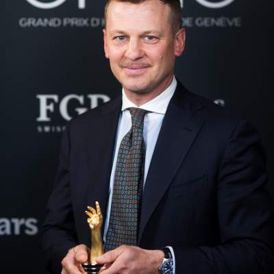 Christophe Chevalier, Head of Public Relations of Tudor, winner of the Diver’s Watch Prize 2022