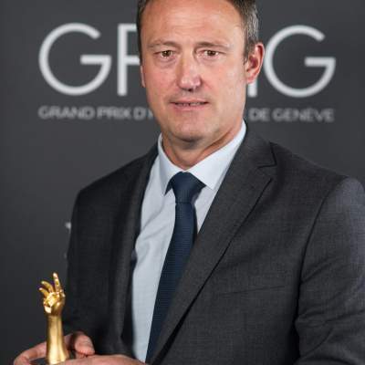 Eric Pirson, Director of Tudor, winner of the "Petite Aiguille" Prize 2021