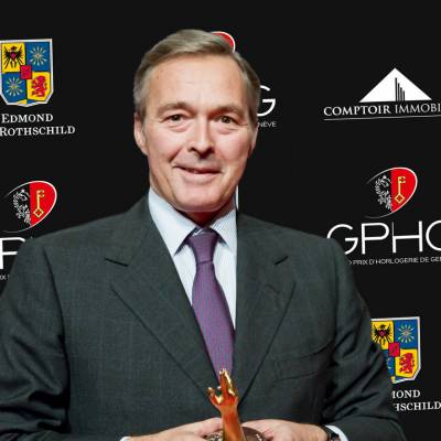 Karl-Friedrich Scheufele, co-président de Chopard, marque lauréate du Prix de la Montre Joaillerie et Métiers d’Arts 2012