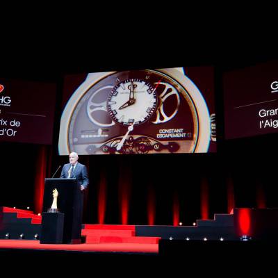 Speech of Michele Sofisti, CEO of Girard-Perregaux, winner of the « Aiguille d’Or » Grand Prix 2013