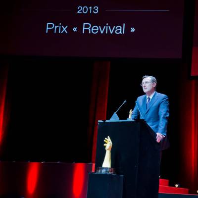  Discours de Philippe Peverelli, CEO de Tudor, marque lauréate du Prix « Revival » 2013