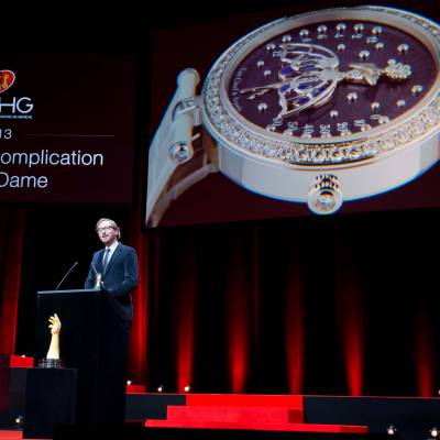 Discours de Nicolas Bos, CEO de Van Cleef & Arpels, marque lauréate du Prix de la Complication pour Dame 2013