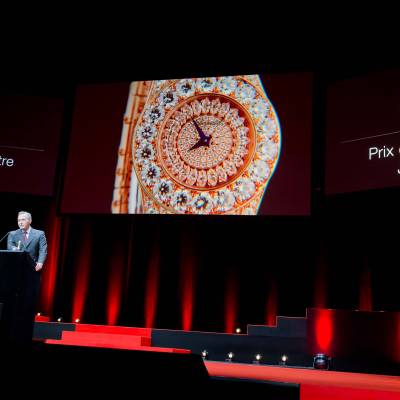 Discours de Karl-Friederich Scheufele, co-président de Chopard, marque lauréate du Prix de la Montre Joaillerie 2013