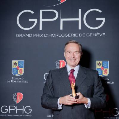  Karl-Friederich Scheufele, Co-président de Chopard, marque lauréate du Prix de la Montre Joaillerie 2013