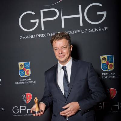  Nicolas Beau, International watch director of Chanel, winner of the Artistic Crafts Watch Prize 2013