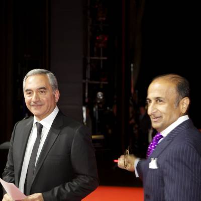 Claude Sfeir and Viren Bhagat, members of the Jury 2013