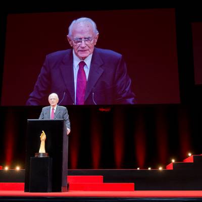 Aurel Bacs (President of the jury) and Walter Lange (Founder of A. Lange & Söhne)