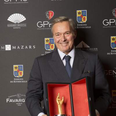 Karl-Friedrich Scheufele (Président de Chronométrie Ferdinand Berthoud, lauréat du Grand Prix de l’Aiguille d’Or 2016) 