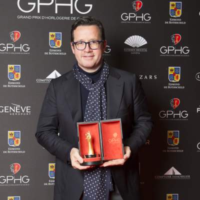 François Bennahmias (CEO de Audemars Piguet, lauréat du Prix de L’Exception Mécanique 2016)