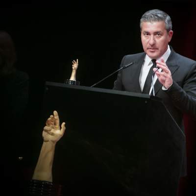 Antonio Calce (CEO de Girard-Perregaux, lauréat du Prix Tourbillon 2016 et du Prix de la Haute Mécanique pour Dame 2016)