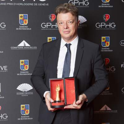 Nicolas Beau (Directeur International Horlogerie de Chanel, lauréat du Prix de la Montre Joaillerie 2016)