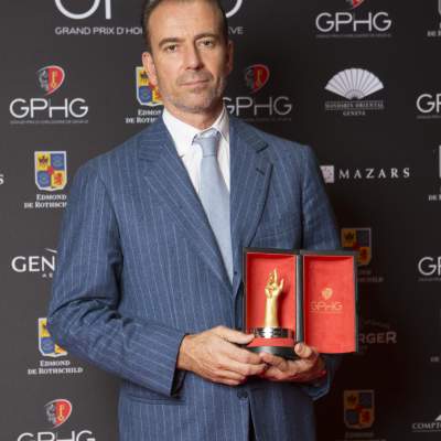 Mario Peserico (CEO de Eberhard & Co, lauréat du Prix de la Montre Sport 2016)