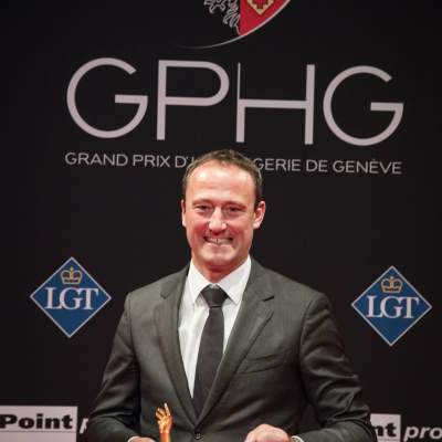 Eric Pirson (Directeur de Tudor, lauréat du Prix de la Petite Aiguille 2017)
