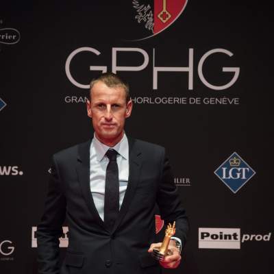 Patrick Pruniaux (CEO of Ulysse Nardin, winner of the Sports Watch Prize 2017)