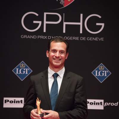 Eric de Rocquigny (Directeur International Opérations & Métiers de Van Cleef & Arpels, lauréat du Prix de la Haute Mécanique pour Dame 2017)