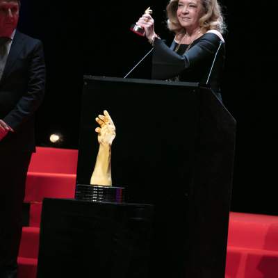 Caroline Scheufele (Co-Présidente de Chopard, lauréat du Grand Prix de l’Aiguille d’Or 2017 et du Prix de la Montre Joaillerie 2017)