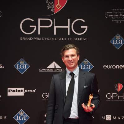 Louis Ferla (CEO de Vacheron Constantin, lauréat du Prix de l’Exception Mécanique 2017)