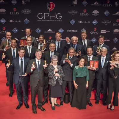 Kari Voutilainen (Fondateur de Voutilainen), Eric de Rocquigny (Directeur International Opérations & Métiers de Van Cleef & Arpels), Louis Ferla (CEO de Vacheron Constantin), Eric Pirson (Directeur de Tudor), Steve Amstutz (Vice-Président CCO de Parmigiani Fleurier), Michel Parmigiani (Président et Fondateur de Parmigiani Fleurier), Guido Terreni (General Manager Horlogerie de Bvlgari), Jean-Christophe Babin (CEO de Bvlgari), Suzanne Rohr, Patrick Pruniaux (CEO de Ulysse Nardin), Karl-Friedrich Scheufele (Co-Président de Chopard), Walter von Känel (Président directeur général de Longines), Anita Porchet, Nicolas Beau (Directeur International Horlogerie de Chanel), Julien Tornare (CEO de Zenith), Stephen Forsey (Co-Fondateur de Greubel Forsey), Carlo Lamprecht (Président de la Fondation du GPHG), Caroline Scheufele (Co-Présidente de Chopard) 