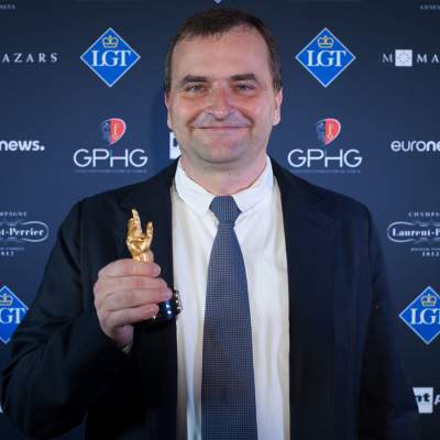 Uwe Ahrendt, CEO of Nomos Glashütte, winner of the Challenge Watch Prize 2018