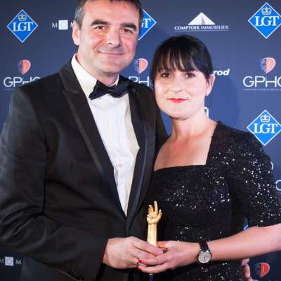Maria & Richard Habring, CEOs and owners of Habring2, winners of the "Petite Aiguille" Prize 2018