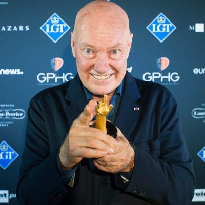 Jean-Claude Biver, President non-executive of the LVMH Group Watch division, Chairman of Hublot & Zenith, winner of the Special Jury Prize 2018