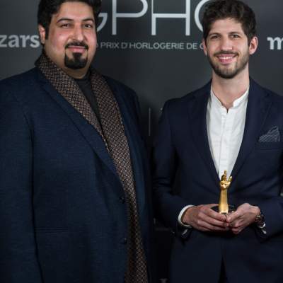 Andrea Furlan et Hamad Al Marri, Co-founders of Furlan Marri, winner of the Horological Revelation Prize 2021
