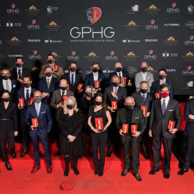 Les lauréats 2020 : Chabi Nouri (CEO de Piaget), Georges Kern (CEO de Breitling), Kari Voutilainen (Propriétaire et horloger), Karl-Friedrich Scheufele (Président de Chronométrie Ferdinand Berthoud), Jean-Christophe Babin (CEO de Bulgari), Roland Enderli (Directeur commercial des Montres Tudor),  Louis Ferla (CEO de Vacheron Constantin), Pascal Raffy (Président de Bovet 1822),  Patrick A. Ulm (CEO de Charles Girardier), Eric de Rocquigny (Directeur des Opérations et des Métiers de Van Cleef & Arpels), Stephen Forsey (Co-fondateur de Greubel Forsey), David Bernard (Responsable de l'atelier Hand Made de Greubel Forsey), Edouard Meylan (CEO de H. Moser & Cie), Gaël Petermann et Florian Bédat (Co-fondateurs de Petermann Bédat), Davide Traxler (CEO de Parmigiani Fleurier).