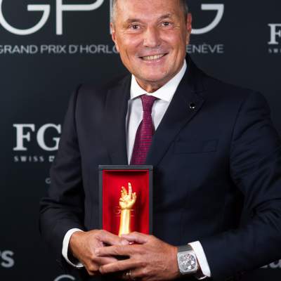 Jean-Christophe Babin, CEO of Bulgari Group, winner of the Audacy Prize 2022