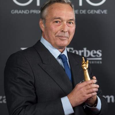 Karl-Friedrich Scheufele, Co-président de Chopard, lauréat du Prix de la Montre Joaillerie 2021