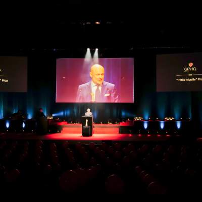 Georges Kern, CEO de Breitling, lauréat du Prix de la Petite Aiguille 2020