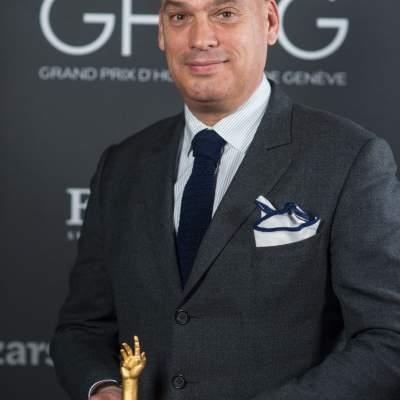 Frédéric Bondoux, President of Grand Seiko Europe, winner of the Men’s Watch Prize 2021