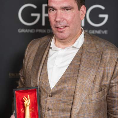 Patrick A. Ulm, CEO de Charles Girardier, lauréat du Prix de la Complication pour Dame 2020