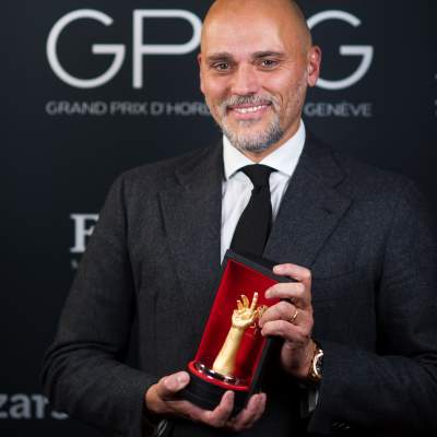 Antoine Pin,  CEO Watch division Bulgari, winner of the Jewellery Watch Prize 2022