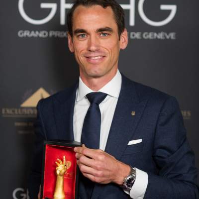Edouard Meylan, CEO de H. Moser & Cie, lauréat du Prix de la Montre Chronographe 2020