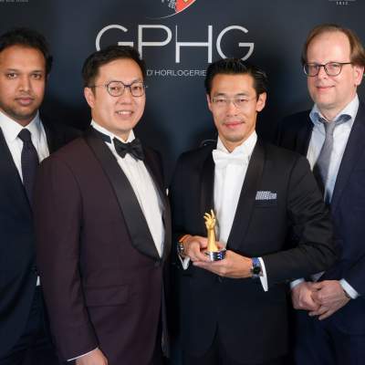 Owner and watchmaker, winner of the “Horological Revelation” Prize 2019