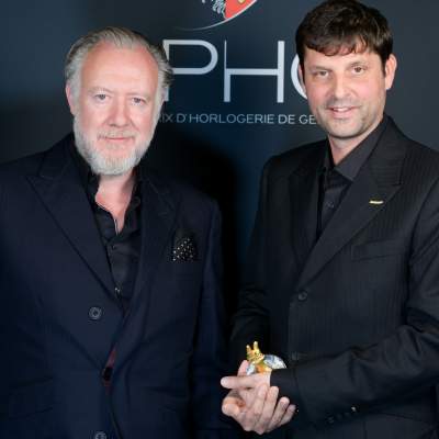 Co-founders of Urwerk, winners of the “Horological Revelation” Prize 2019
