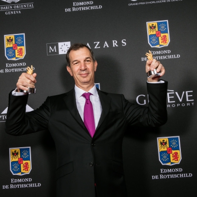  Philippe Léopold-Metzger (CEO de Piaget, marque lauréate du Prix de la Montre Chronographe 2015 et du Prix « Revival » 2015)