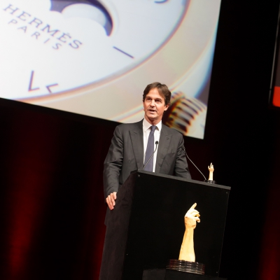 Laurent Dordet (Directeur général de la Montre Hermès, marque lauréate du Prix de la Montre Calendrier 2015)