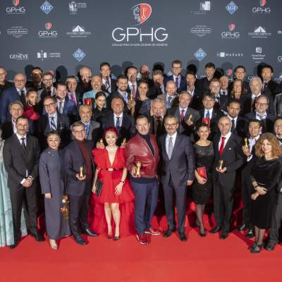 The winners and the members of the jury