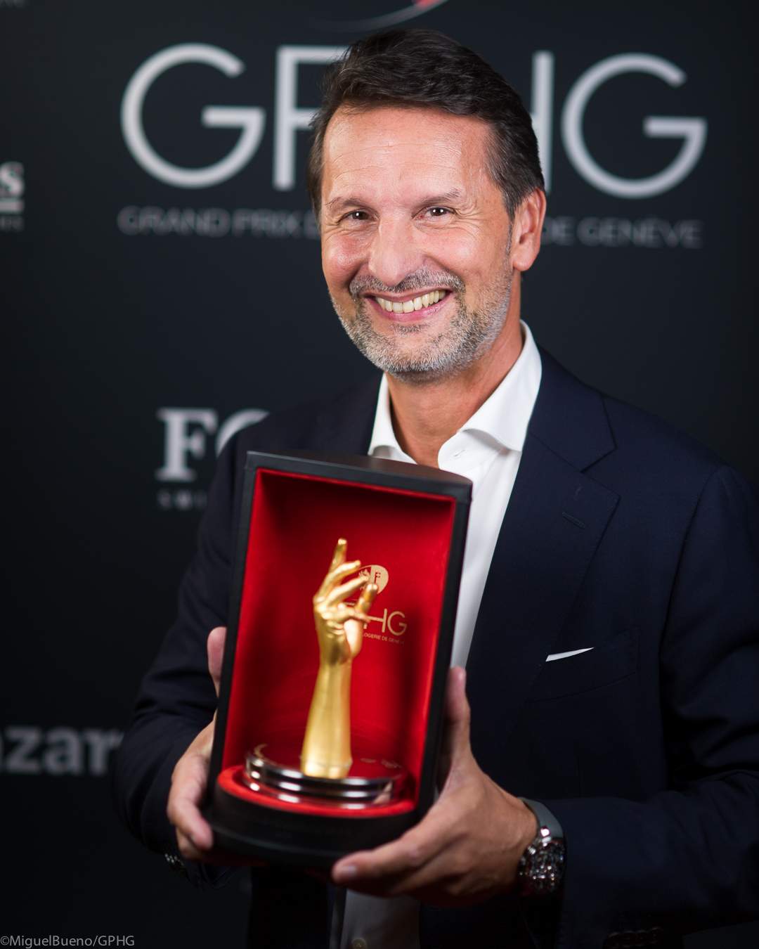 Maximilian Büsser,  Owner and creative director of MB&amp;F,  winner of the “Aiguille d’Or” Grand Prix 2022