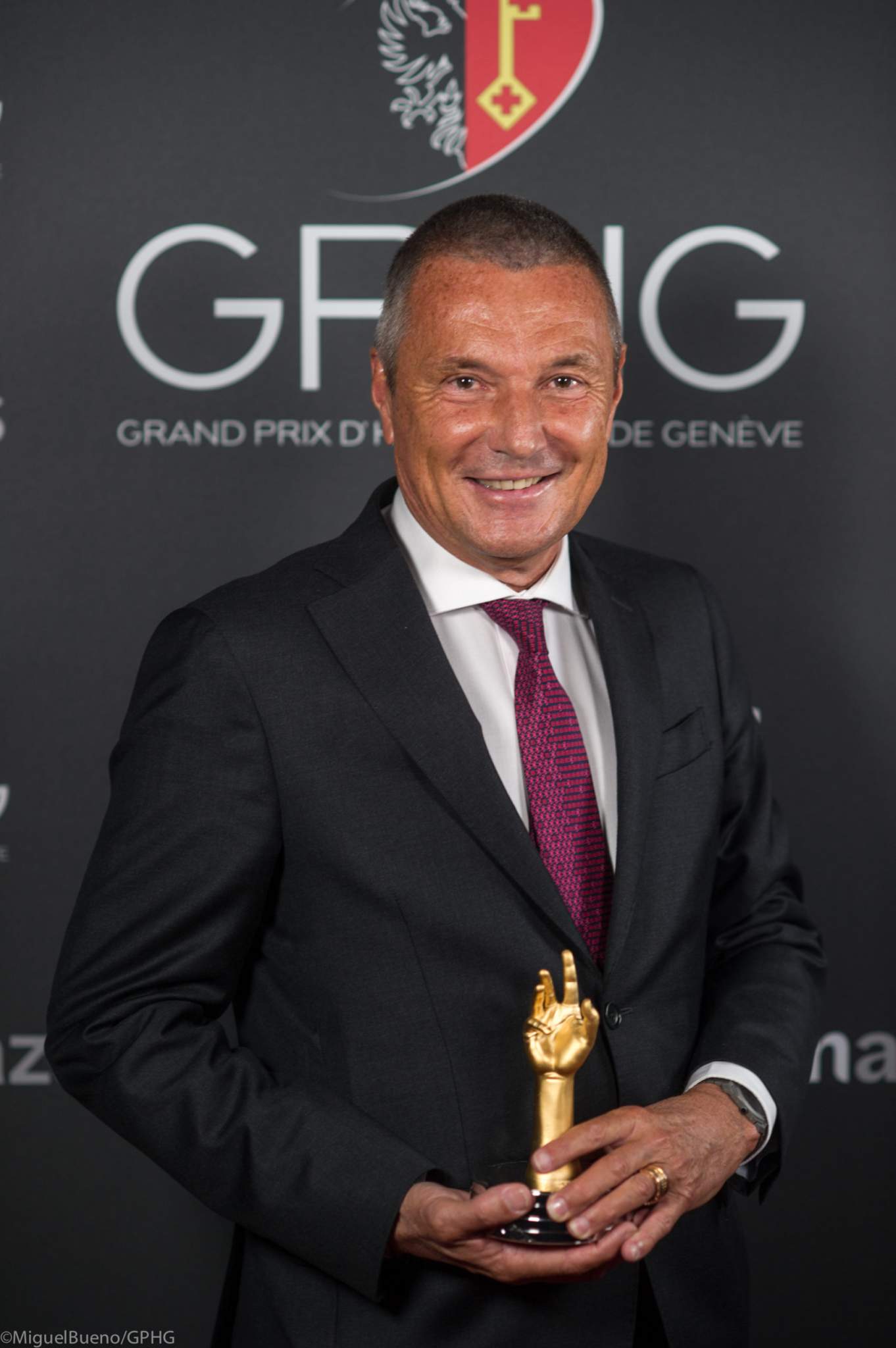 Jean-Christophe Babin, CEO of Bulgari, winner of the “Aiguille d’Or” Grand Prix 2021