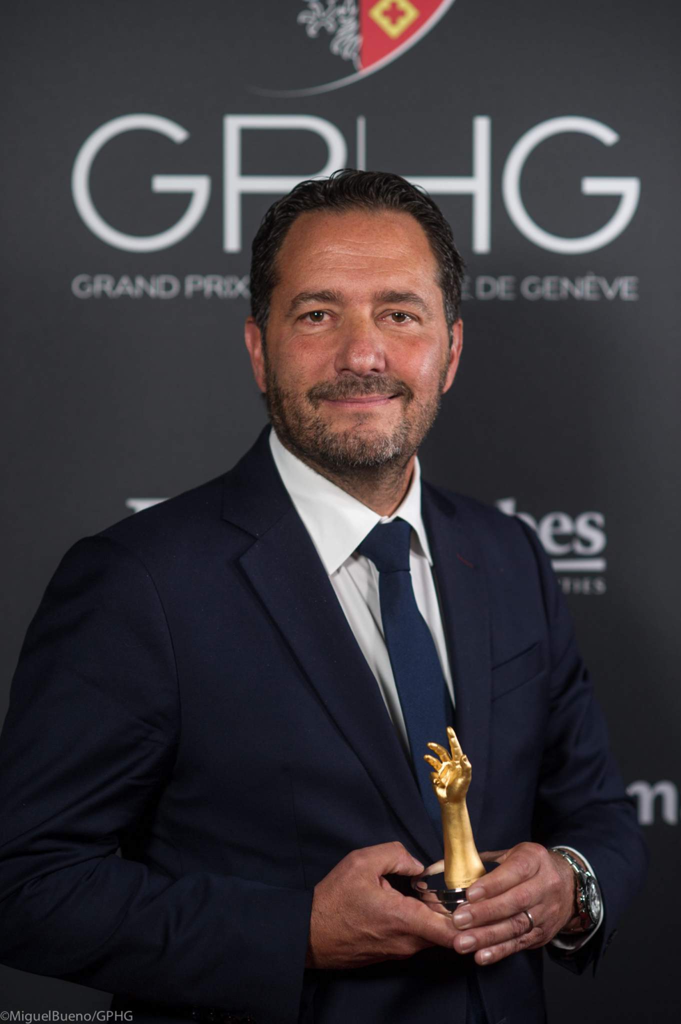 Julien Tornare, CEO of Zenith, winner of the Chronograph Watch Prize 2021
