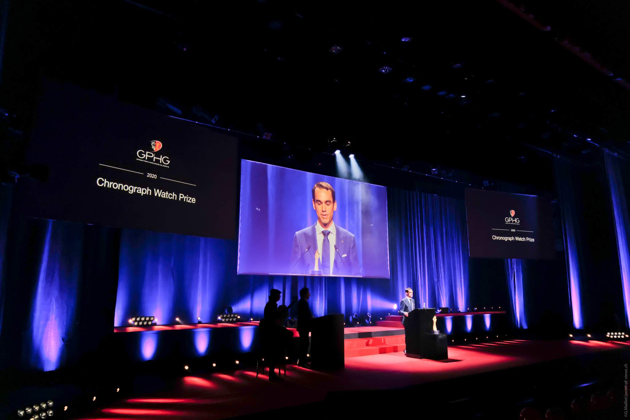 Edouard Meylan, CEO de H. Moser &amp; Cie, lauréat du Prix de la Montre Chronographe 2020