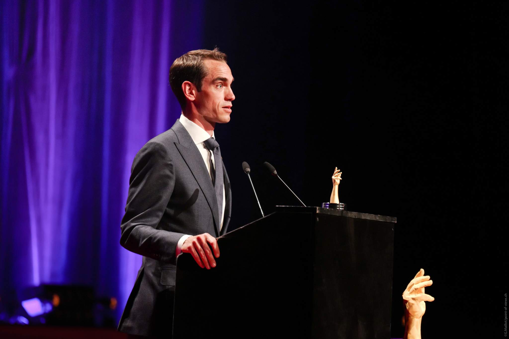 Edouard Meylan, CEO de H. Moser &amp; Cie, lauréat du Prix de la Montre Chronographe 2020