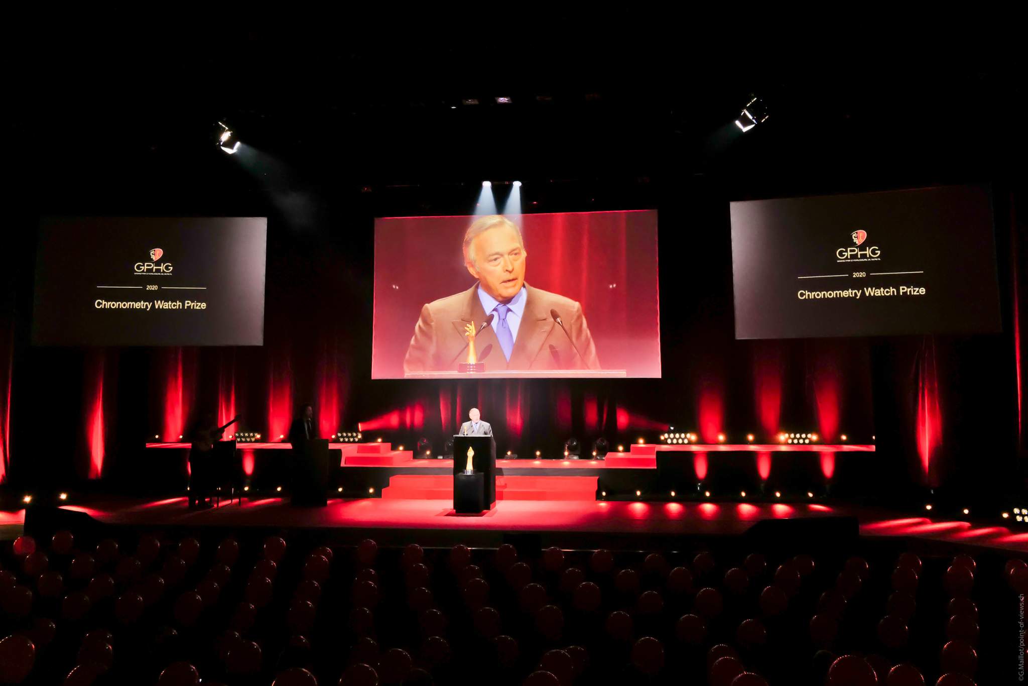 Karl-Friedrich Scheufele, Président de Chronométrie Ferdinand Berthoud, lauréat du Prix de la Chronométrie 2020