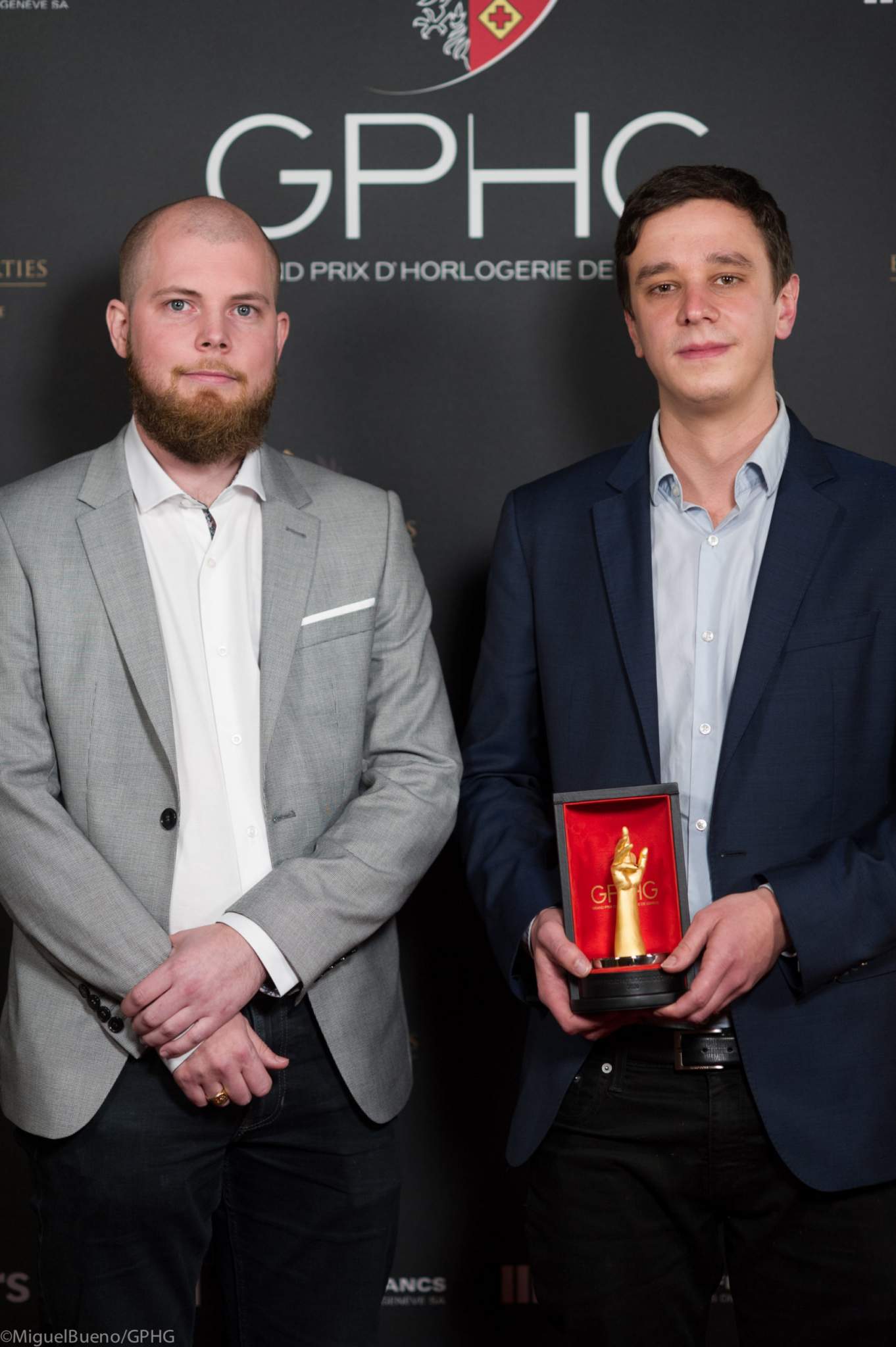 Gaël Petermann et Florian Bédat, Co-fondateurs de Petermann Bédat, lauréats du Prix Révélation Horlogère 2020